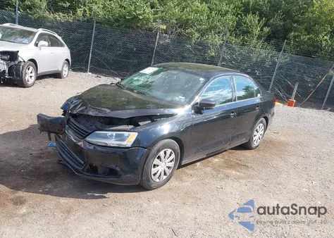 2012 Volkswagen Jetta 2.0L S z USA, uszkodzony, nr VIN 3VW2K7AJ5CM406177